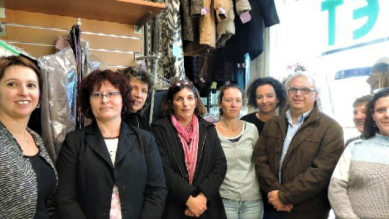 Les artisans des pressings en formation