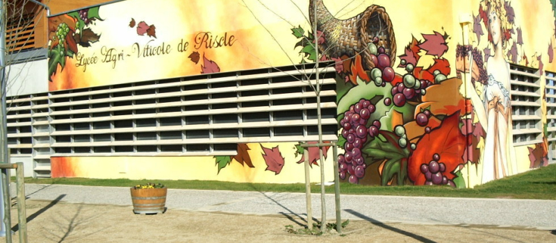 Salon des vins du lycée agri-viticole de Riscle