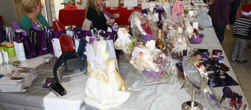 Le comité des fêtes a convié le Père Noël à la salle du Temps Libre