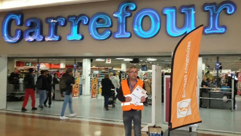 Banque alimentaire : L'enseigne Carrefour se mobilise