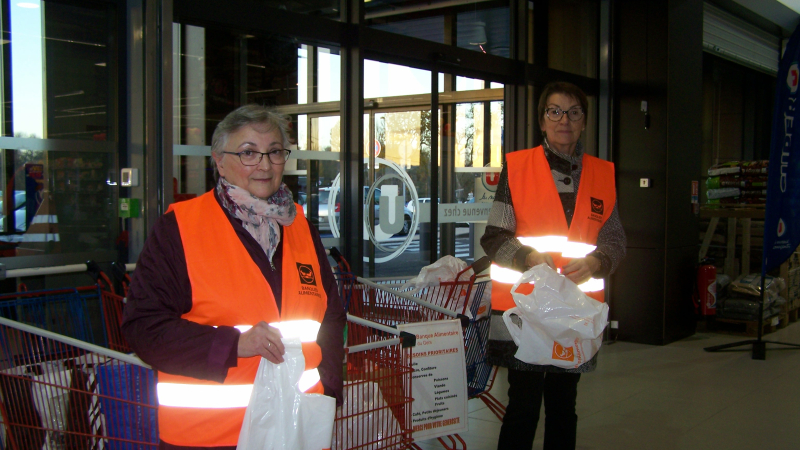 Banque alimentaire : ils étaient là aussi !