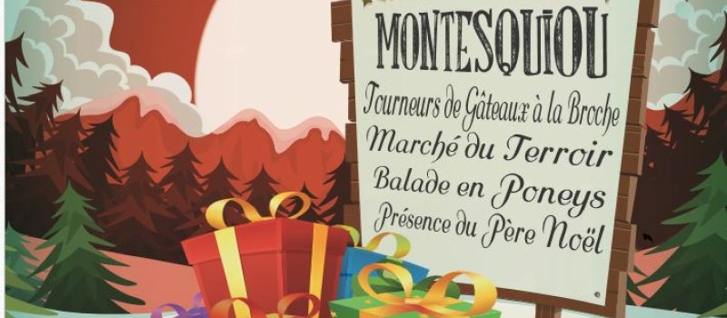 Le père Noël dimanche matin sous la halle