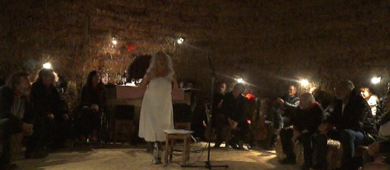 soirée poétique sous la paille
