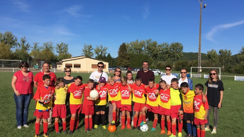 Bonne prestation des U11