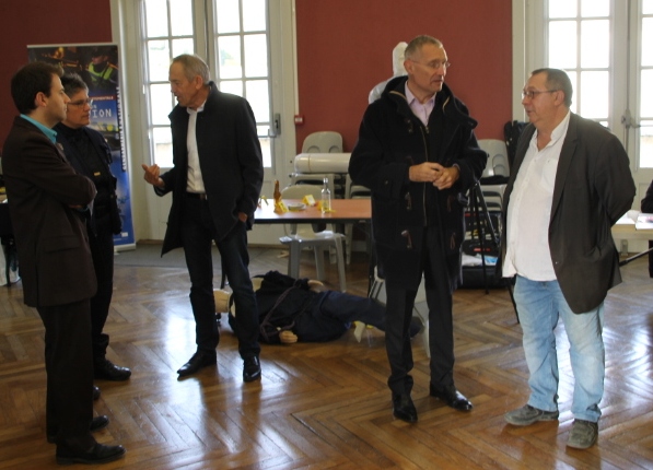 En présence du sénateur et du maire d'Auch