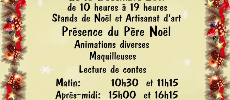 MARCHE DE NOEL ce dimanche 10 décembre à Mauvezin