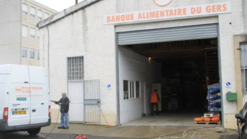 Cambriolage à la Banque alimentaire d'Auch