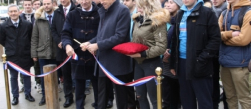 Inauguration du parvis de la laîcité