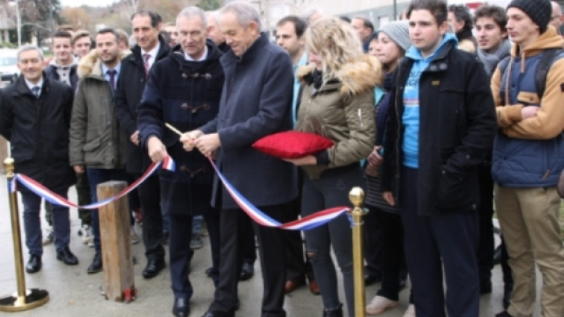 Inauguration du parvis de la laîcité