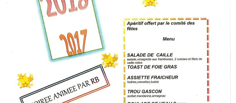 Pourquoi pas réveillonner à Saint Georges ?