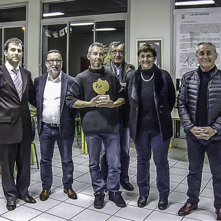 DR 1 Jf Van Overstraeten  Ronny Mazzoleni, Christian Peyret, Hugo Dereymez, Roger Combres, Cathy Daste Leplus et Francis Dupouey  071217.JPG