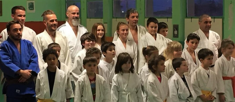 Les judokas en compétition