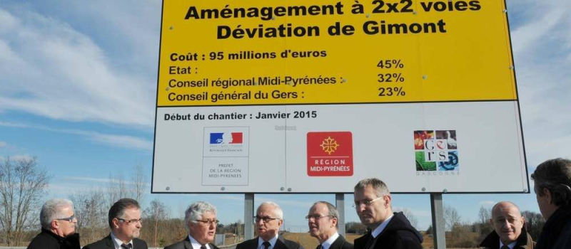 Les députés, les sénateurs et le président du Conseil Départemental jouent groupé sur le dossier de la RN 124