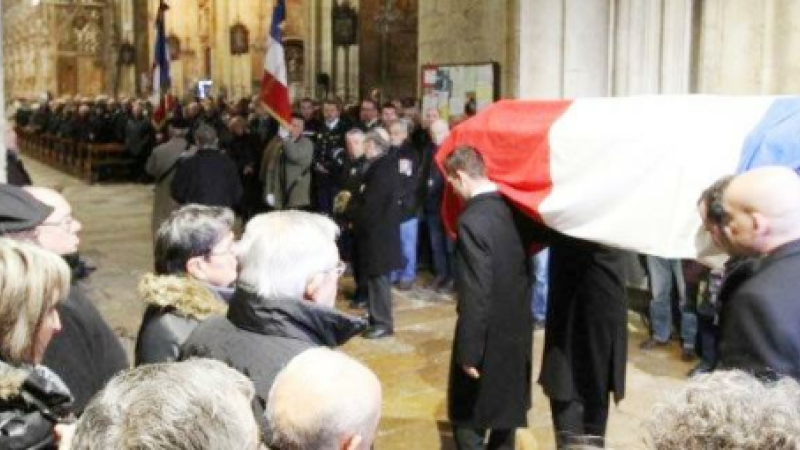 Une foule nombreuse a assisté aux obsèques de Maurice Coureau
