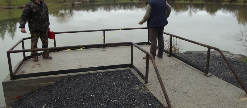 Un poste de pêche pour personnes à mobilité réduite