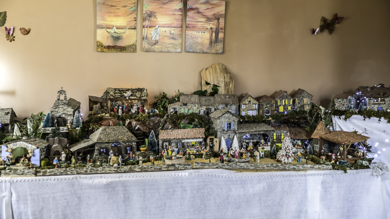 Caupenne-d’Armagnac – Une crèche monumentale…