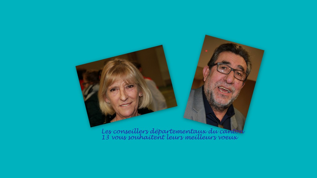 Voeux de Christine Ducarrouge et de Francis Larroque