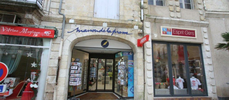 La maison de la presse en bonne place