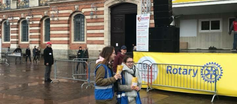 L’Interact Gascogne Toulousaine en action.