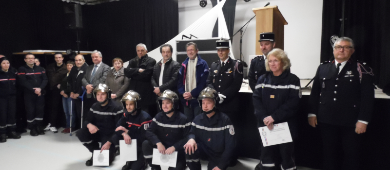 Les pompiers Plaisantins ont fêté Sainte-Barbe