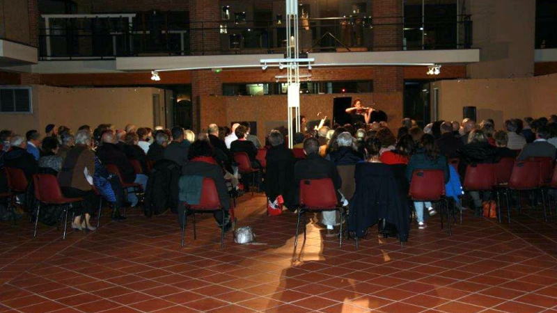 Concert violon piano en l'espace Pierre Lasserre