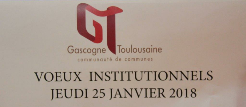 Voeux de Francis Idrac à la Communauté de Communes de la Gascogne Toulousaine