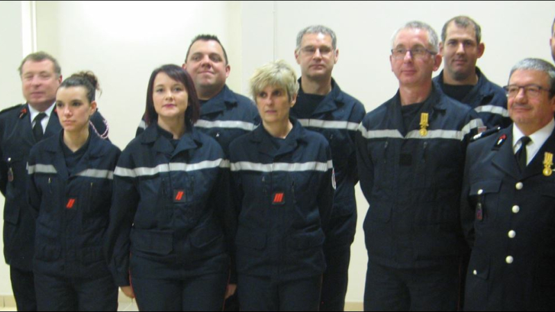 375 interventions en 2017 pour les sapeurs pompiers risclois