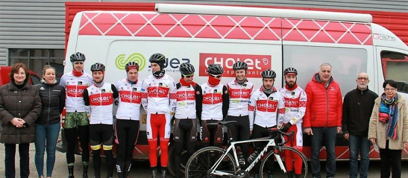 L’UC Cholet 49 vient se familiariser avec le parcours du Tour de Lot-et-Garonne