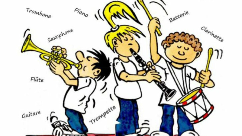 Répétition d'un ciné-concert au campus Saint Christophe 