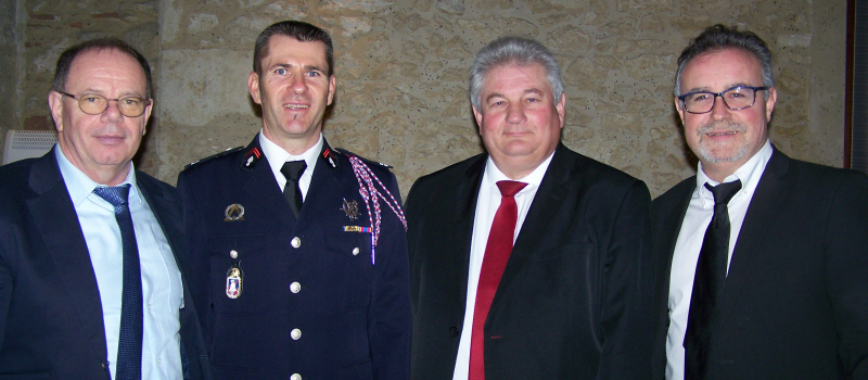 La Sainte Barbe annuelle pour les pompiers de Mauvezin