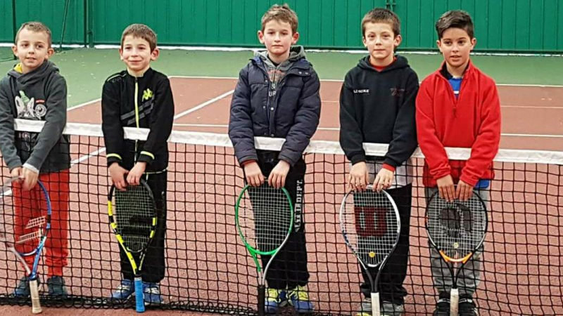 Les jeunes de l’école de tennis à l’honneur