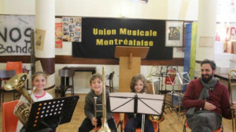 À l’école de musique, c’est la joie