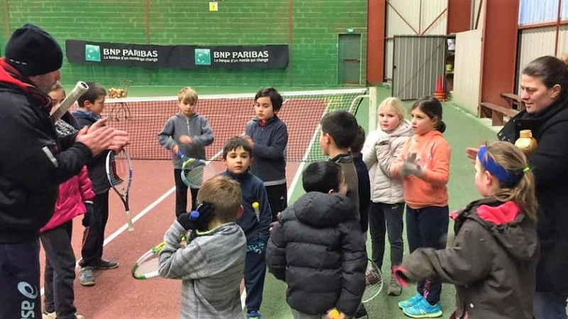 L’école de tennis prépare la relève