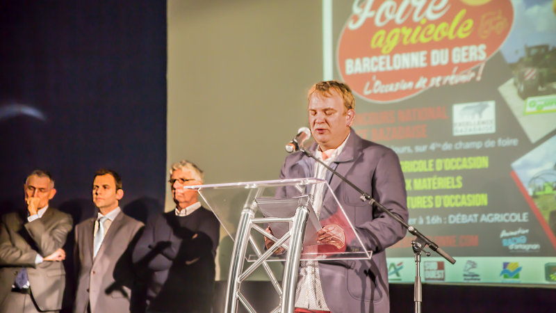 Foire de Barcelonne-du-Gers – Un discours qui «secoue les politiques»…