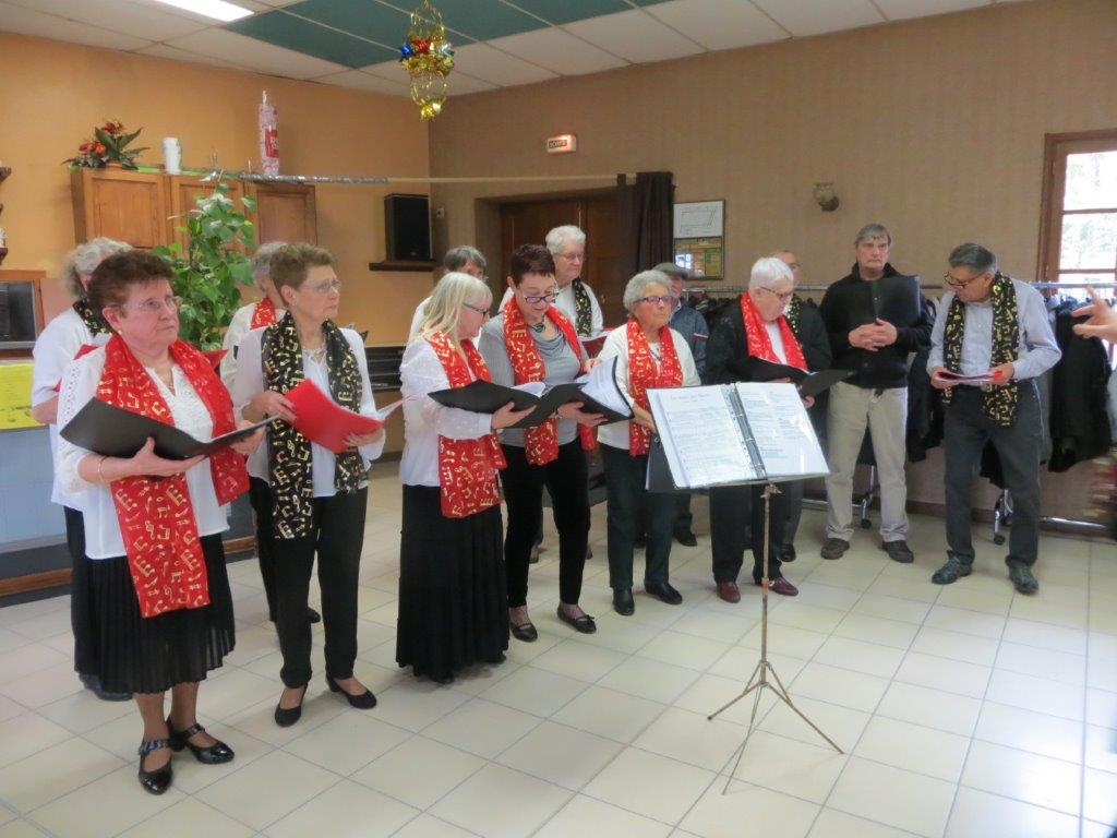 la chorale du club