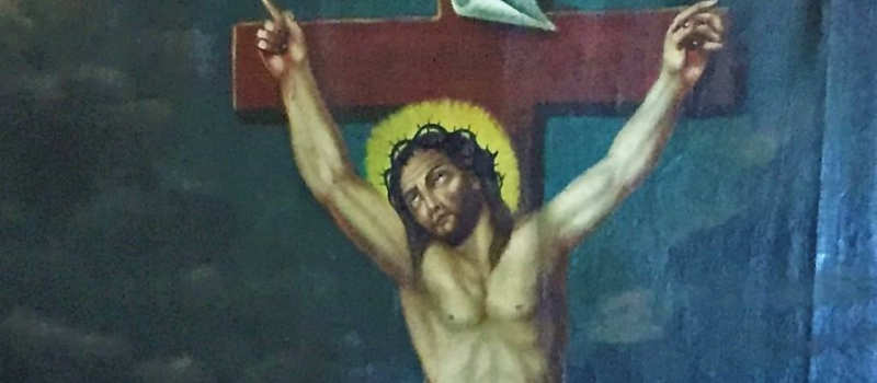 Une crucifixion du peintre Chavauty offerte à Plaisance