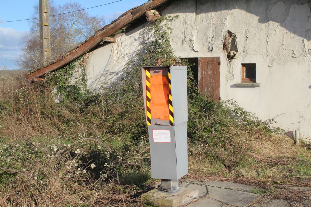 Le radar de la RN 524