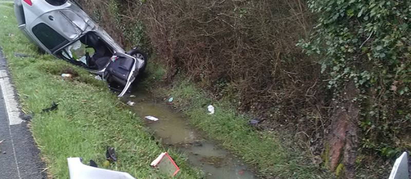 Série d'accidents sur les routes gersoises ces 24 heures