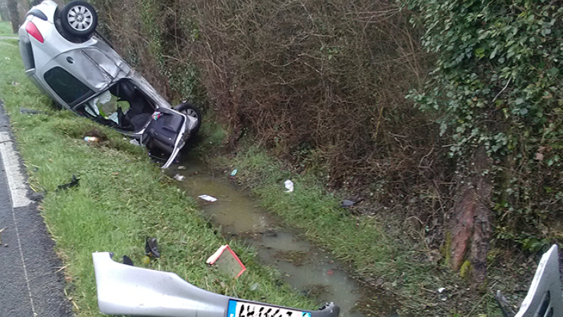Série d'accidents sur les routes gersoises ces 24 heures