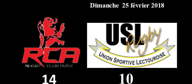 RCA 14 - USLectoure 10