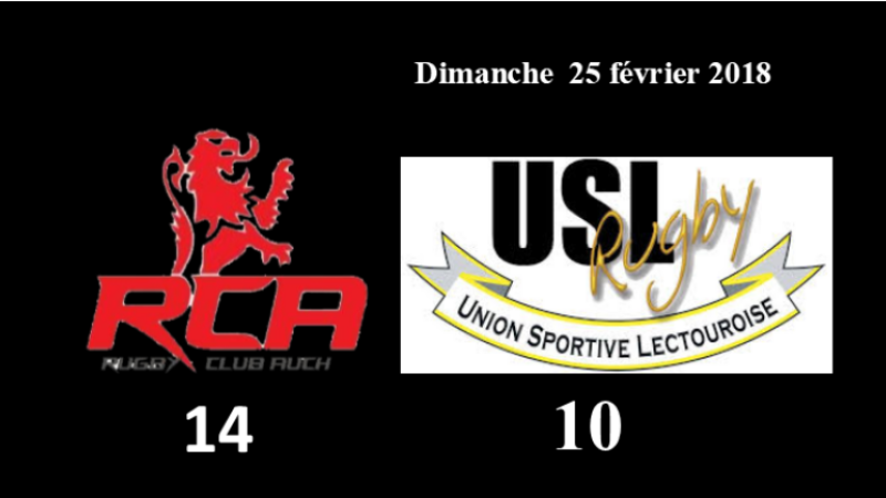 RCA 14 - USLectoure 10