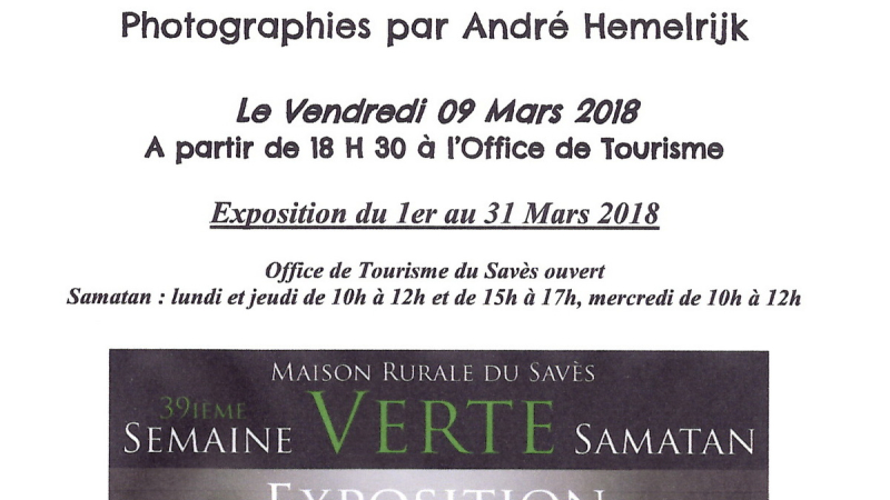 Exposition et vernissage Office de Tourisme