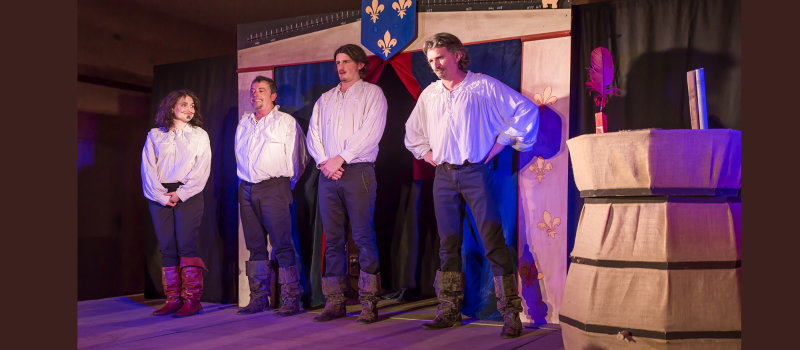 Lupiac – Un spectacle gascon: «D’Artagnan mon héros»