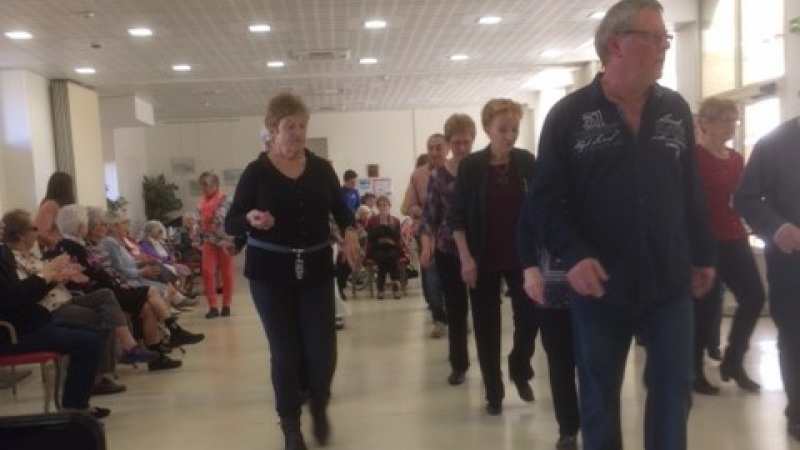 Le CRSA a dansé à La Roseraie 