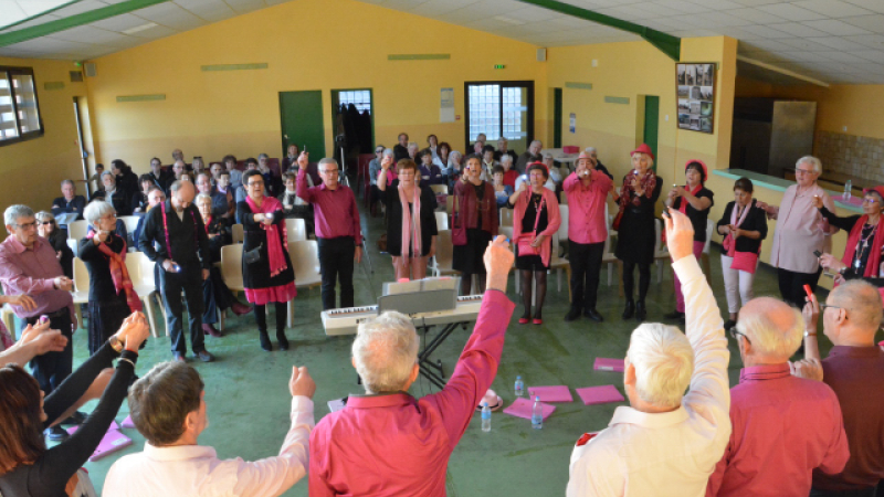 Un après midi en chansons avec Meli Melo pour l'association humanitaire Alima