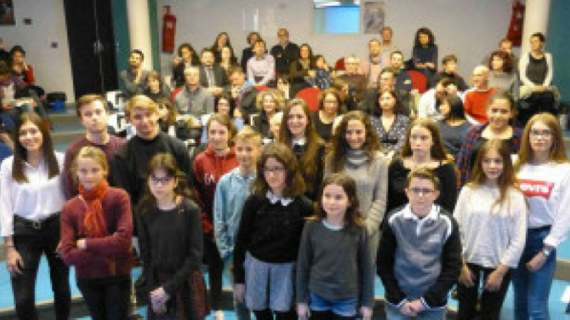 Une élève de 3ème du collège du Lac de l’Uby primée