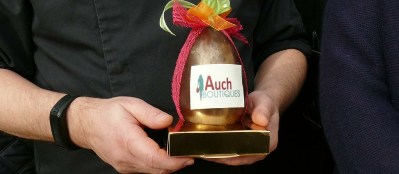 C'est parti pour la "chasse aux œufs" dans les vitrines auscitaines