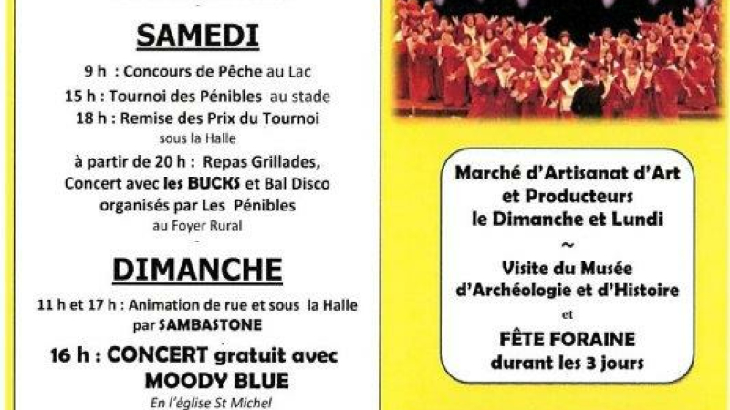 FESTI FOIRE  DE PAQUES à Mauvezin tout un programme !