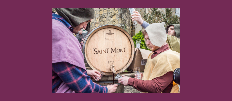 Saint-Mont – Mise en perce du tonneau de Faîte  