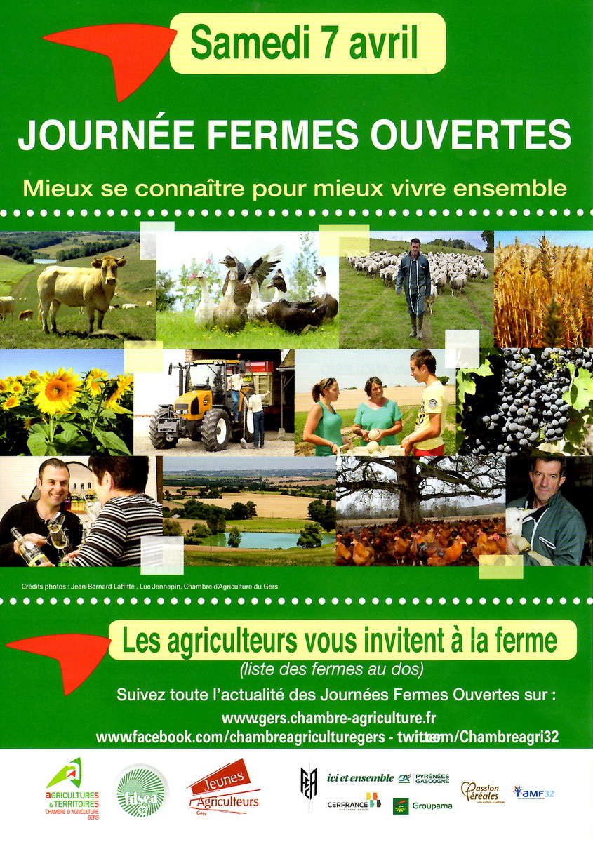  7 avril les fermes ouvertes